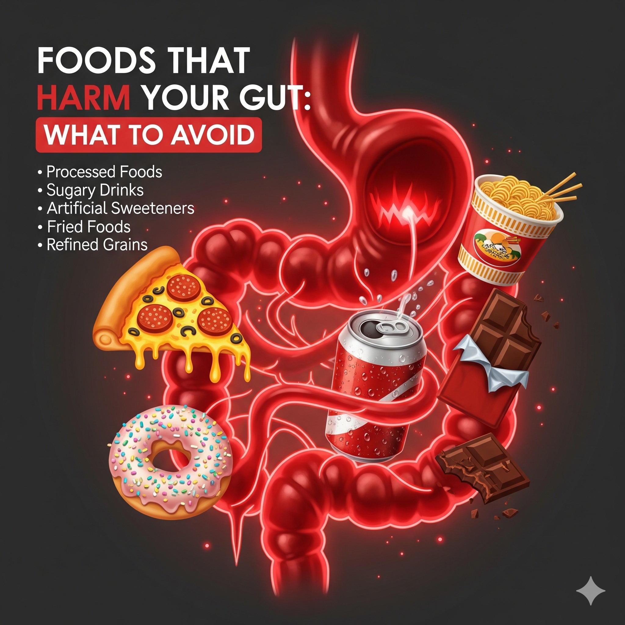 Foods That Harm Your Gut What to Avoid