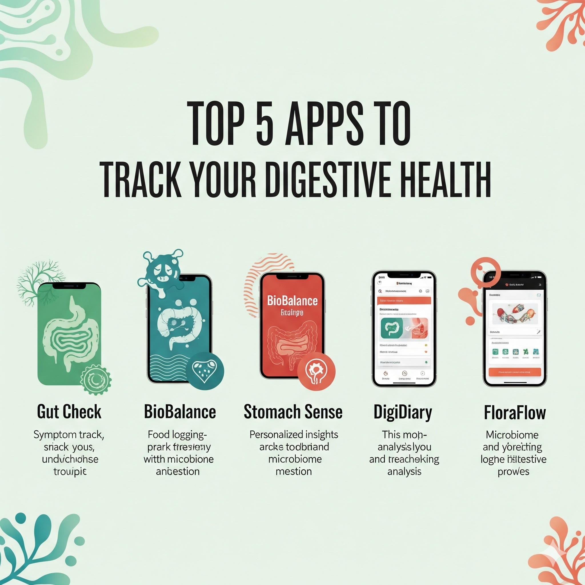 Top 5 Apps to Track Your Digestive Health
