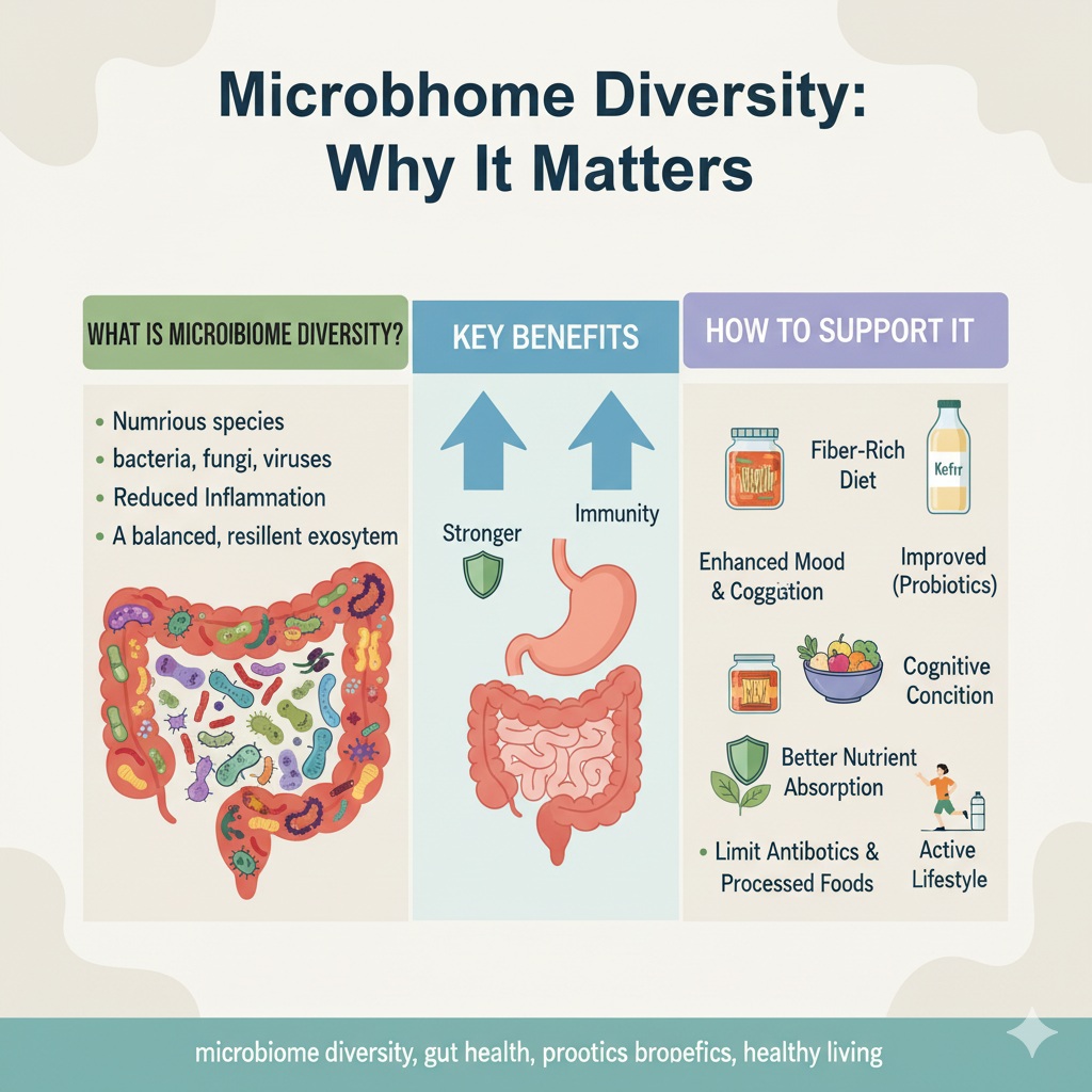 Microbiome Diversity: Why It Matters